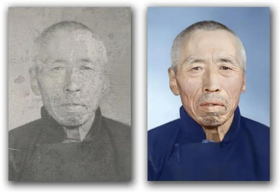 康定破损照片修复-56